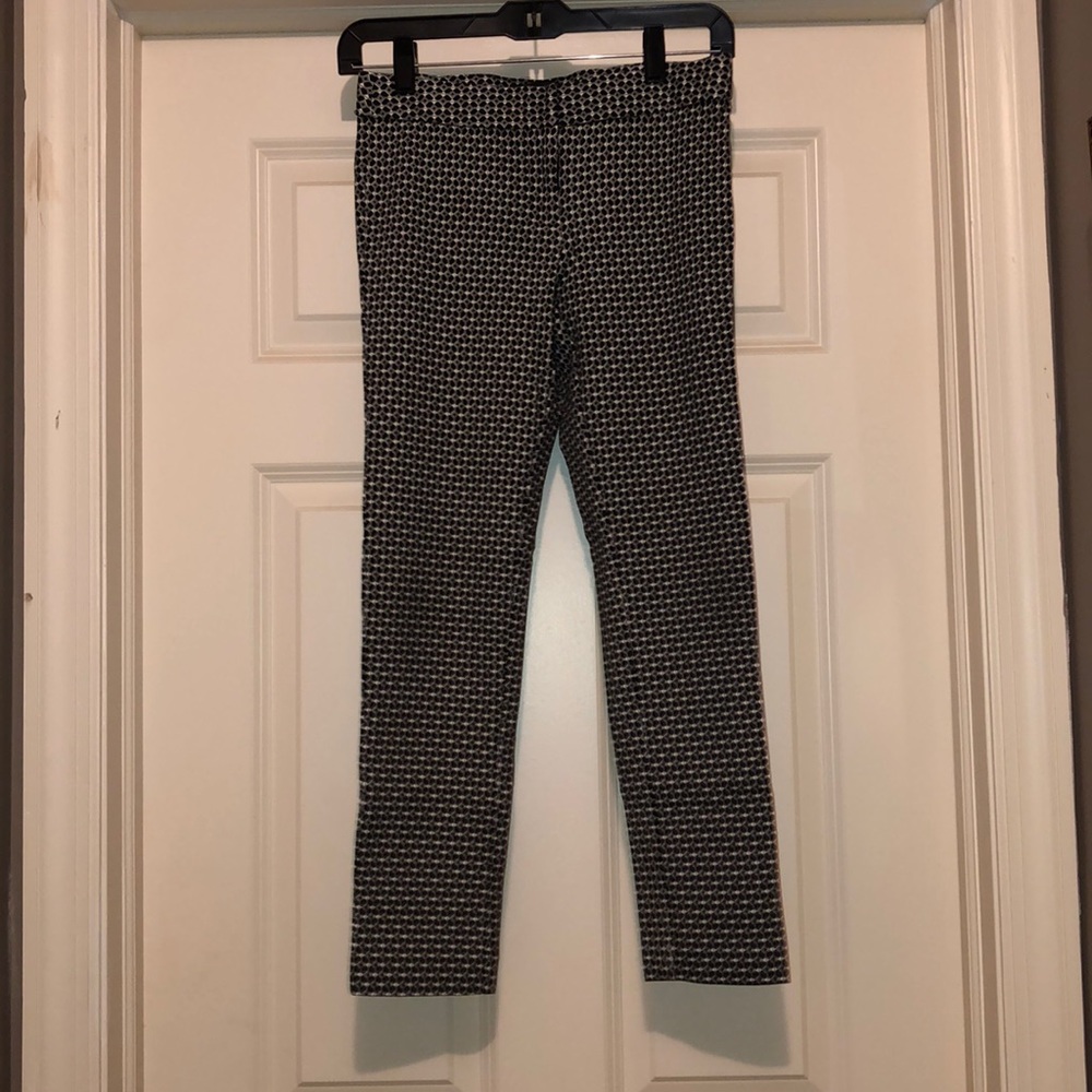 Black/White Pants